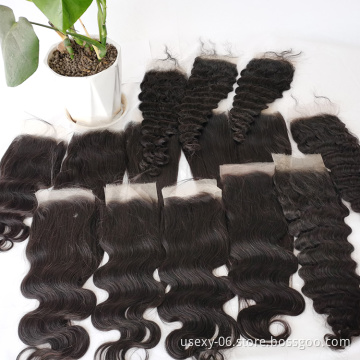 Top Transparent HD Lace Frontal Closure,Pre Plucked HD Lace Frontal With Baby Hair,HD Swiss 13x6 13x4 Lace closure wigs